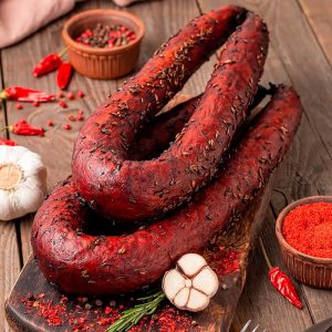 Колбаса «От Лешего» полукопчёная — мясное изделие высшего сорта